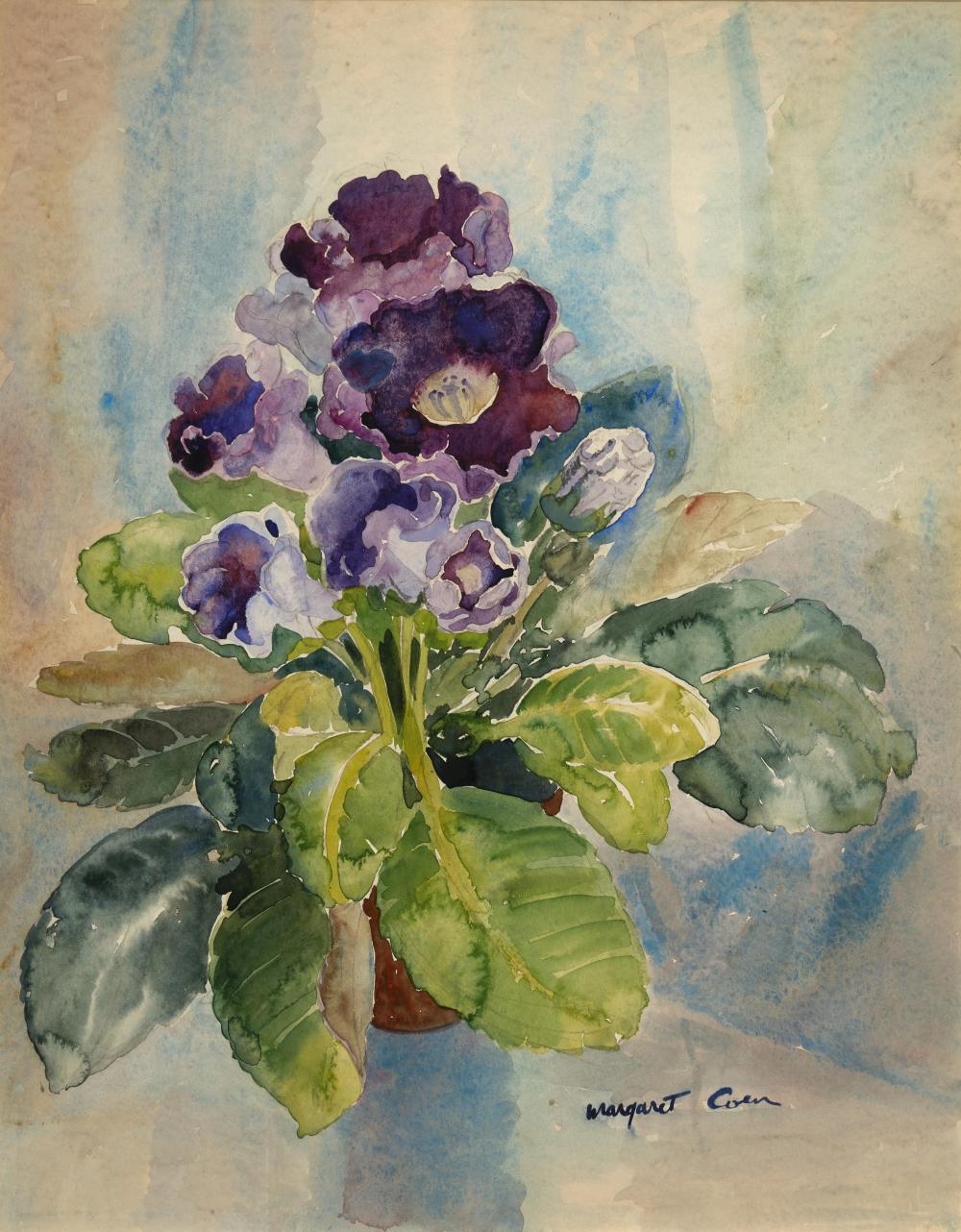 Artwork by Margaret Coen, Still Life, Made of Watercolour