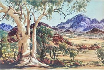 Aranda Tribal Country - Albert Namatjira