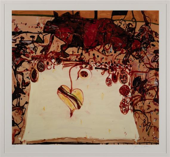 La Fiesta for making sausages, Majorca by John Olsen