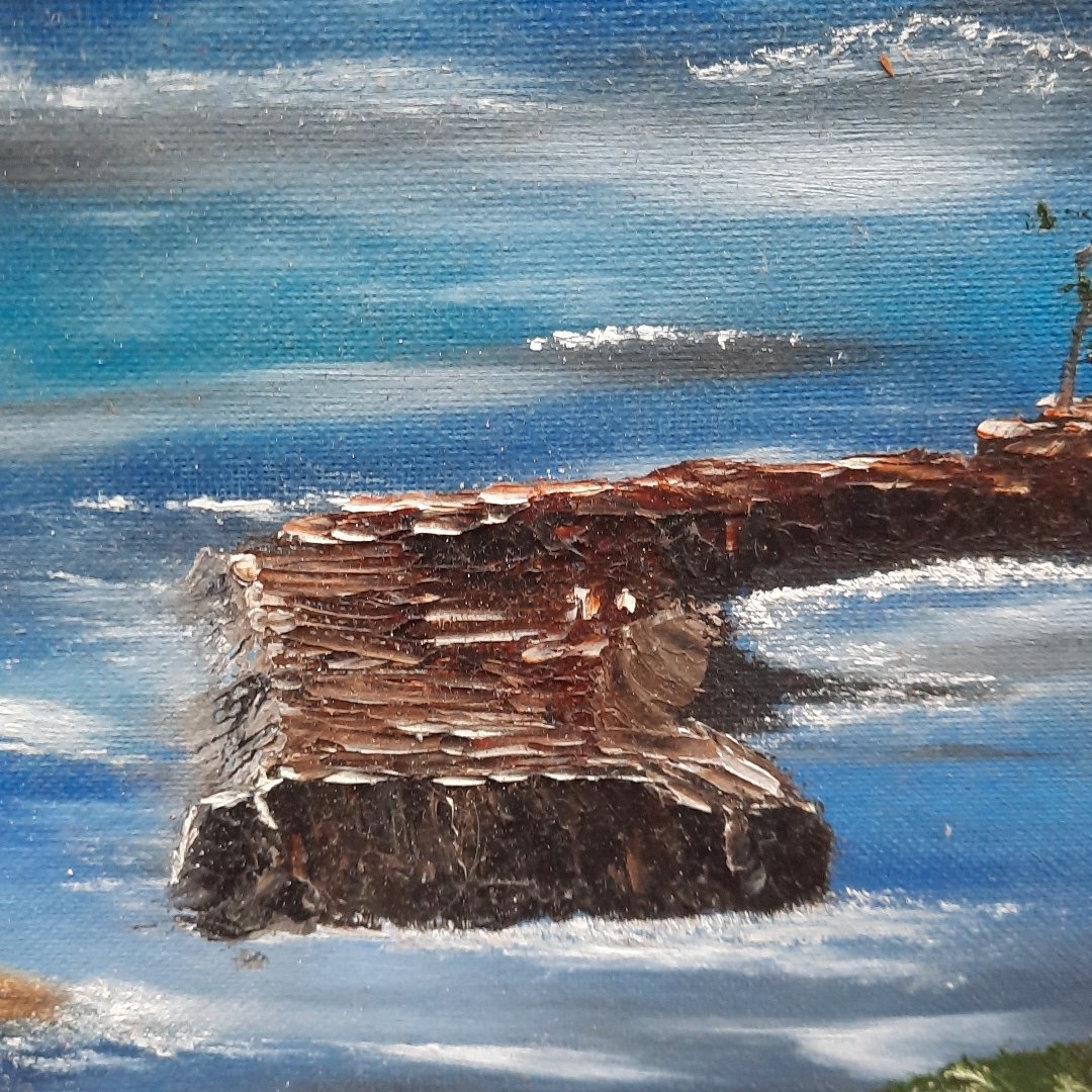 Artwork by C. Fitzgerald, Untitled, Made of Oil On Board