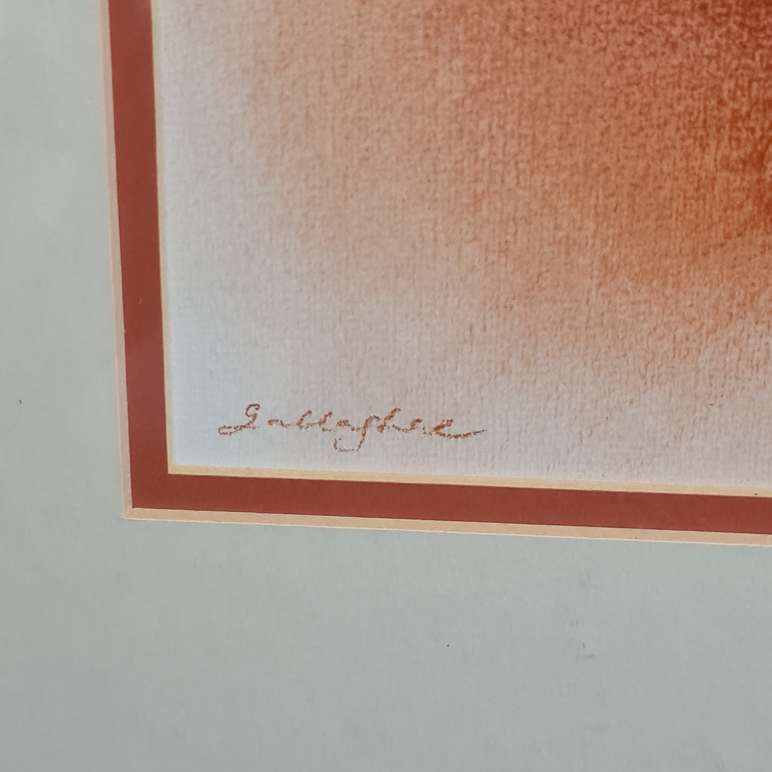 Artwork by Anna Gallagher, Tightening Ribbons, Made of Pastel On Paper