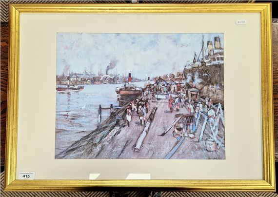 Harbour Scene - James Kay