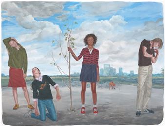 Being a Girl*!? From Panel Painting to Social Media