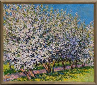 Floraison des cerisiers en mai - Arcadi Solonitsyne