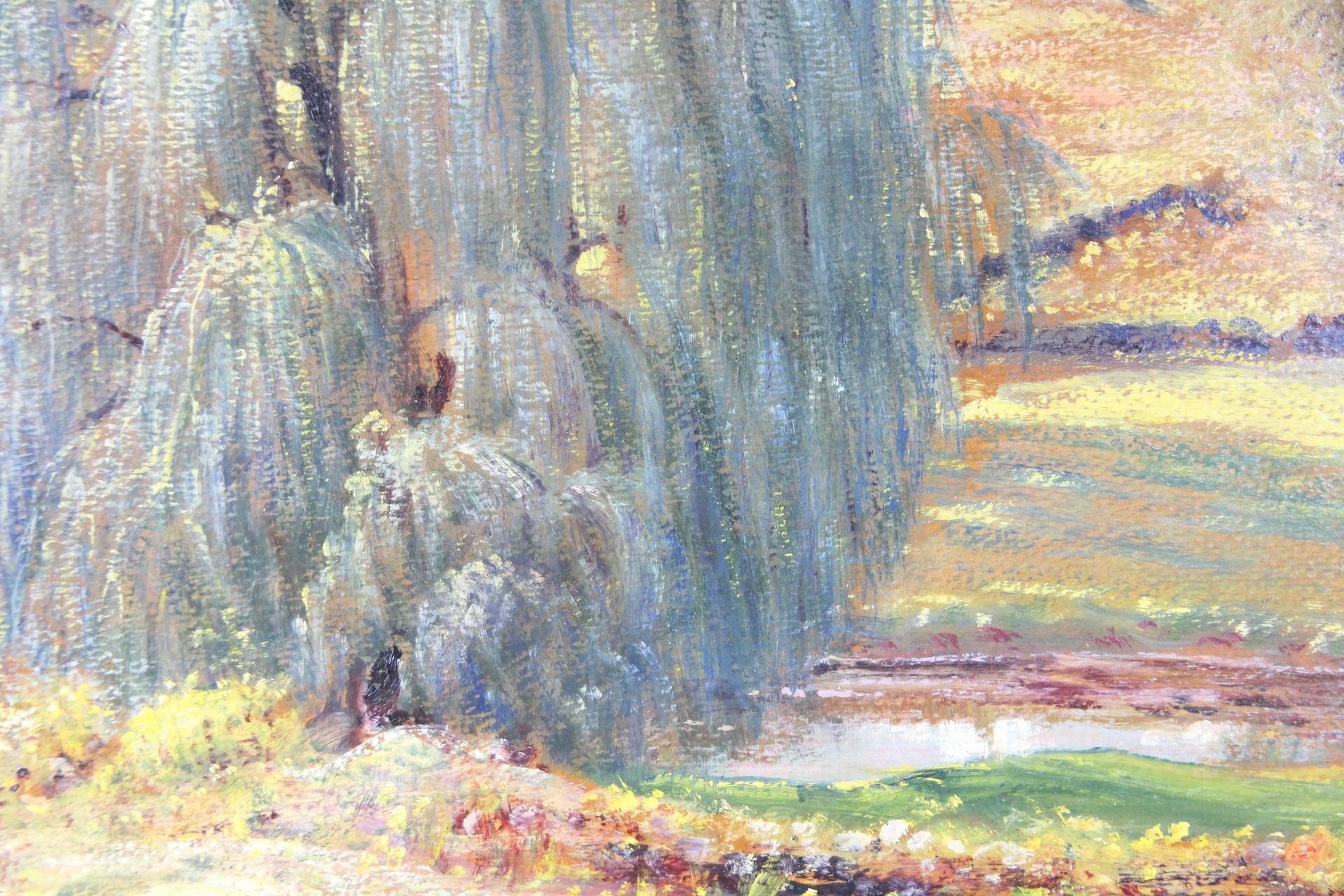Artwork by Lorentz Kleiser, The Willow Tree