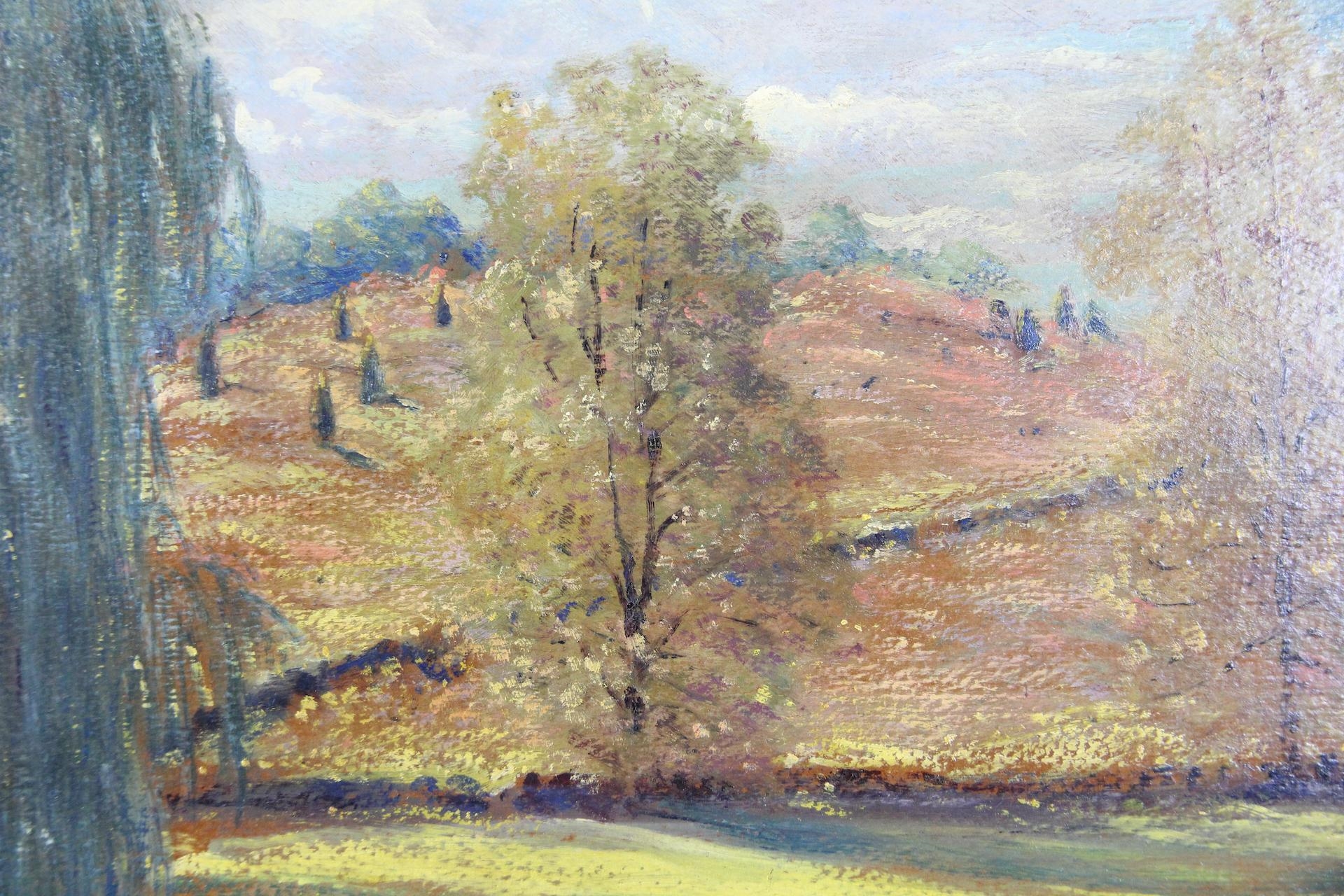 Artwork by Lorentz Kleiser, The Willow Tree