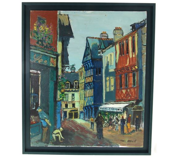 Vue de Quimper by Alain Gravie