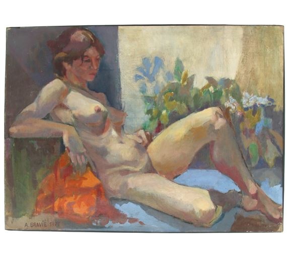 Nu féminin by Alain Gravie, 1979