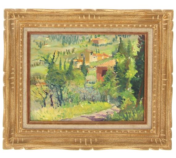 Paysage de Fiésole (Toscane) by Alain Gravie, 85