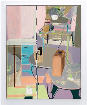 Michael Williams: Paintings About Moving - David Kordansky Gallery, Los Angeles