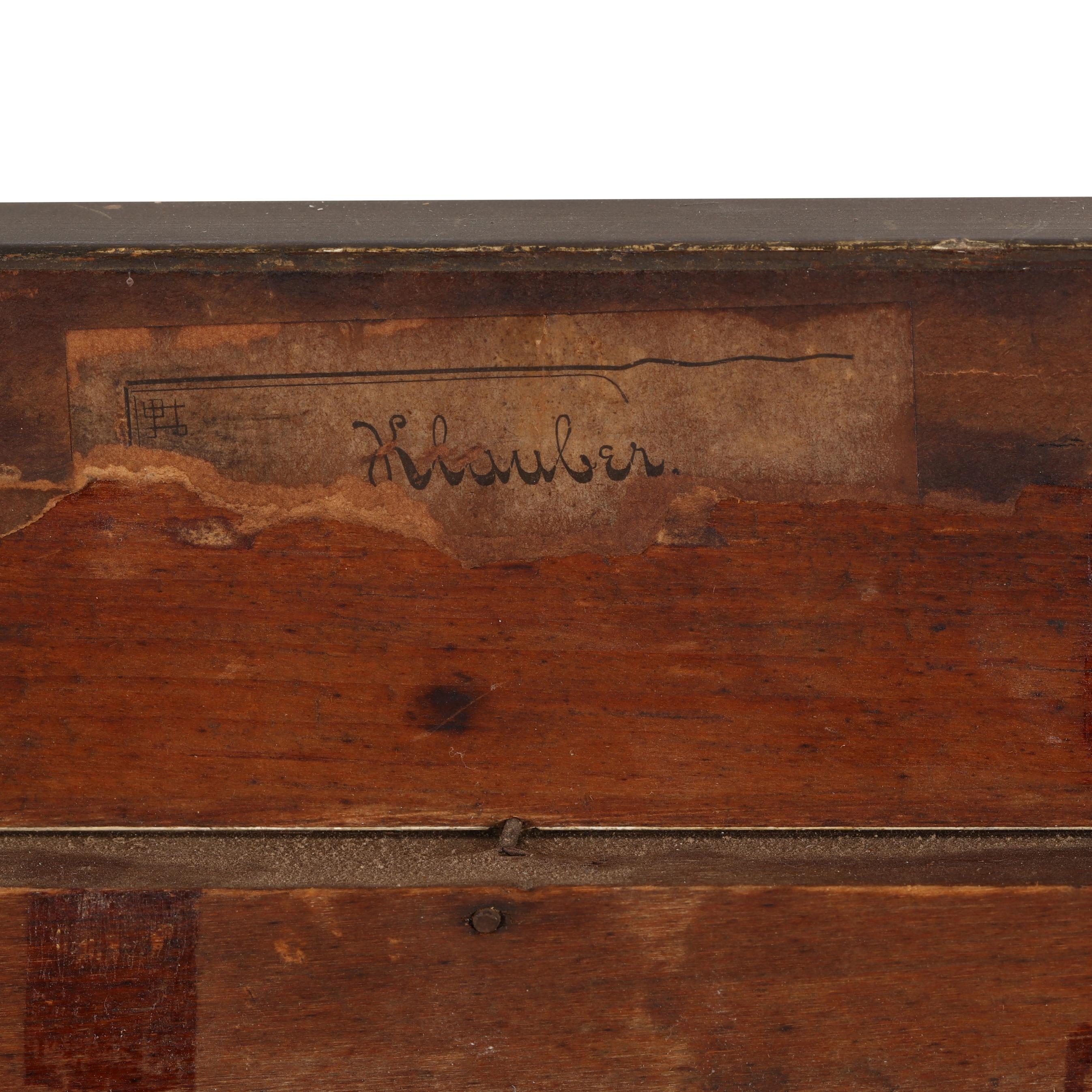 Artwork by Paul Pascal, Camel Riders at Sunset, Made of Gouache On Paper