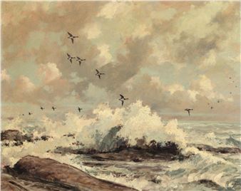 Crashing Surf - Eric Sloane
