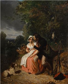 Gallant Scene - Alexandre-Marie Guillemin