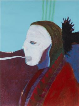 Frank Raymond LaPena
(Nomtipom-Wintu, 1937-2019)
Calling the Spirit, 1981 - Frank Raymond