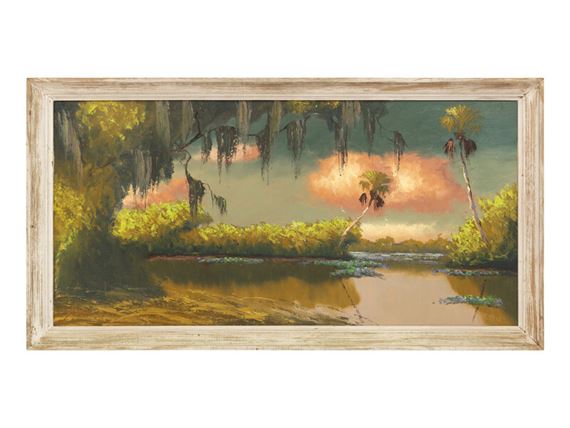 
Sunset with Pink Clouds - Alfred Hair