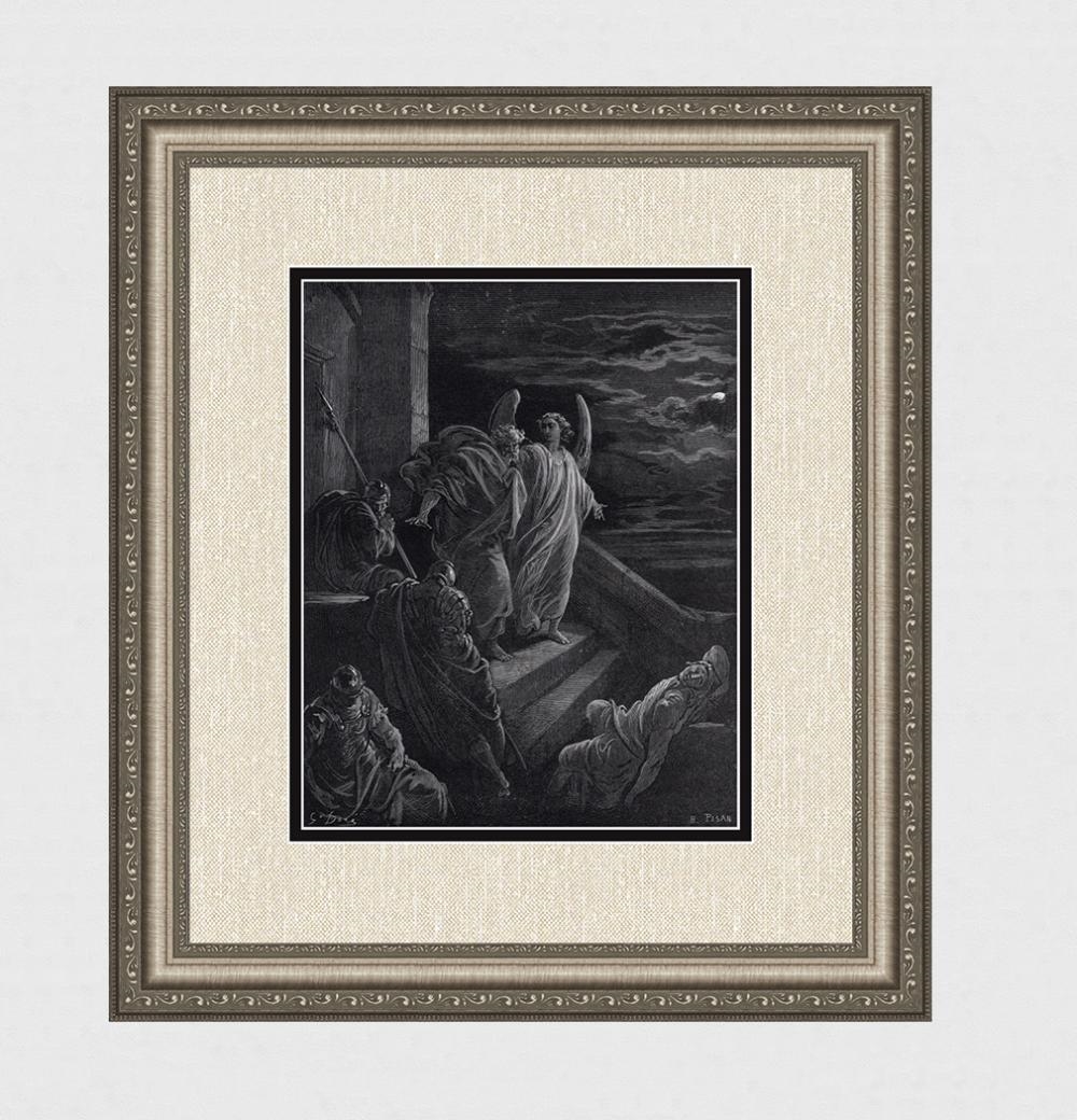 Gustave Doré | St. Peter Rescued from Prison (1880) | MutualArt