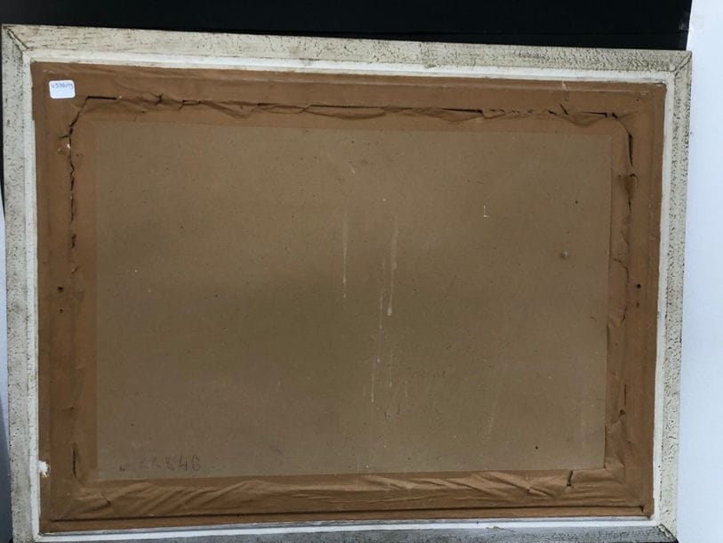 Artwork by Madeleine Renaud, Bouquet of lilacs, Made of Watercolor