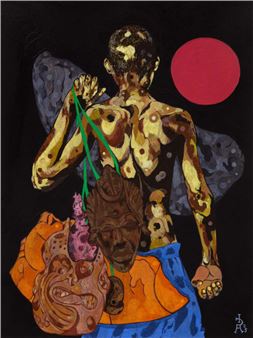 Richard Ayodeji Ikhide: Incroci del Passato (Crossroads of the Past) - Victoria Miro, Venice