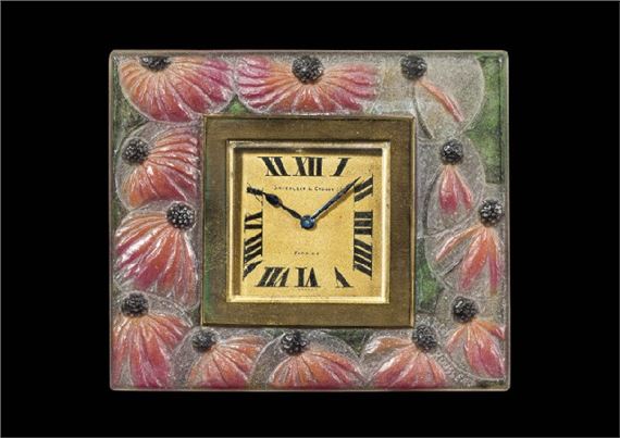 Clock:The Flowered Hours by Gabriel Argy-Rousseau, 1924