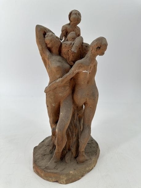 George Van de Voorde | Study for an allegorical group with three graces ...