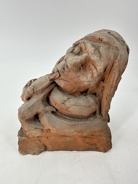 George Van de Voorde | Study of a symbolist face | MutualArt
