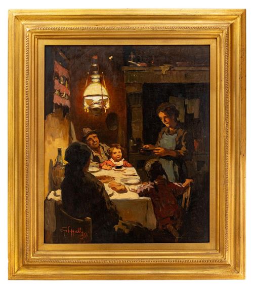 Scena familiare by Cafiero Filippelli, 1937
