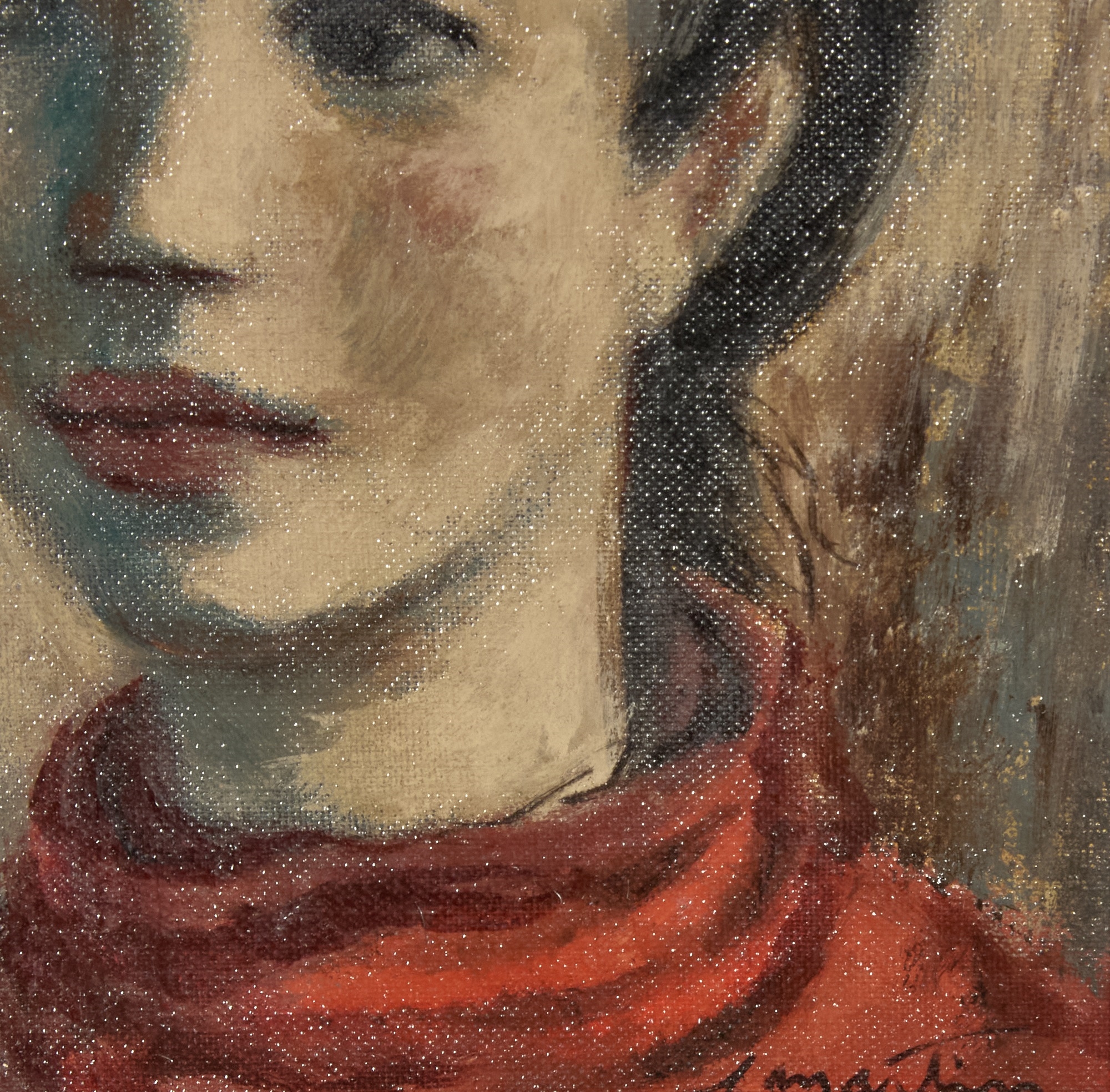 Fletcher Martin | Portrait of Sylvia Sydney (1945 - 1948) | MutualArt