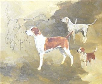 Hound studies, The Suffolk - Ruth Gibbons