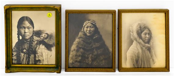 Eskimo Portrait Photographs Framed - Beverly Dobbs
