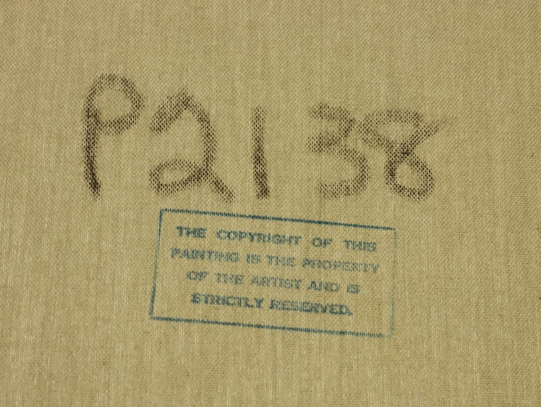 Artwork by European School, 20th Century, Woman Reading Letter, Made of Oil On Canvas