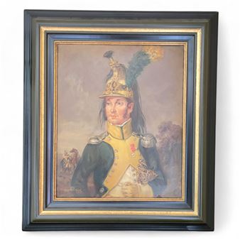 Lieutenant du 24ème régiment de Dragons Premier Empire - Eugène Lelièpvre