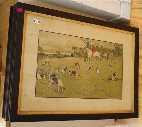 The Fallowfield Hunt by Cecil Aldin