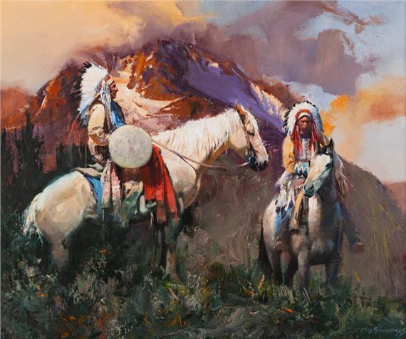 Oleg Stavrowsky
(American, 1927-2020)
Mountain Eyes by Oleg Stavrowsky