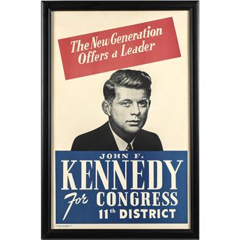 John F. Kennedy for Congress 11th District - John F. Kennedy