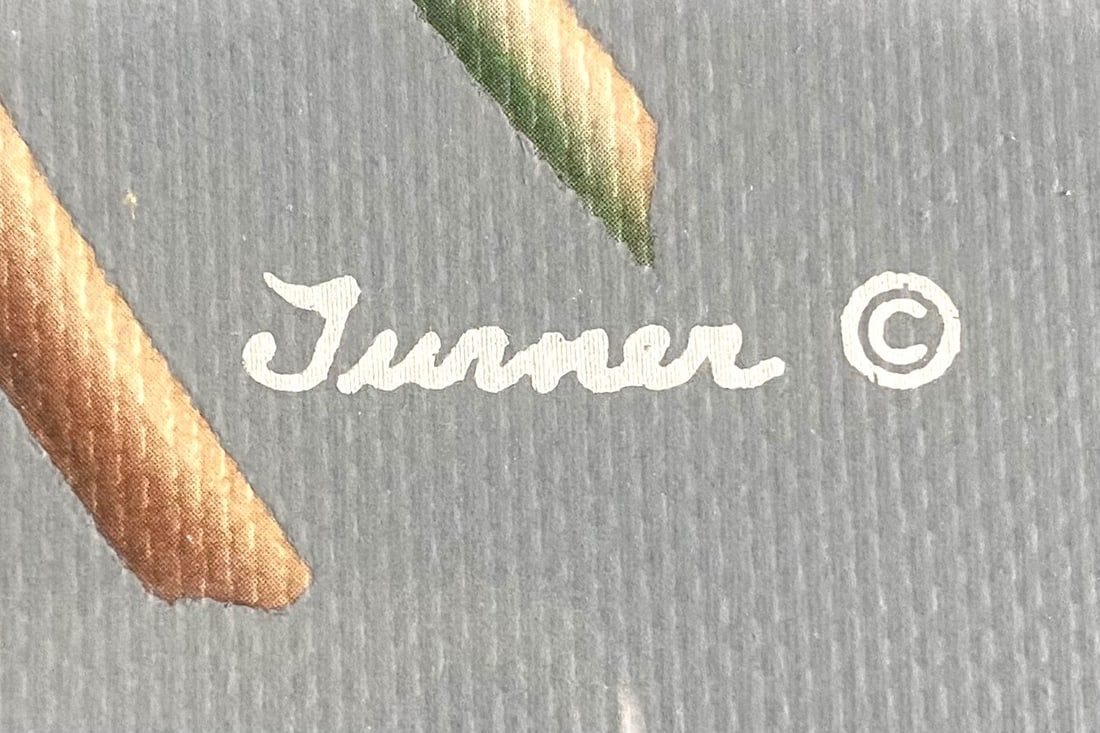 Artwork by Joseph Mallord William Turner, Floral Painting With Mirrored Frame, Made of Oil On Canvas