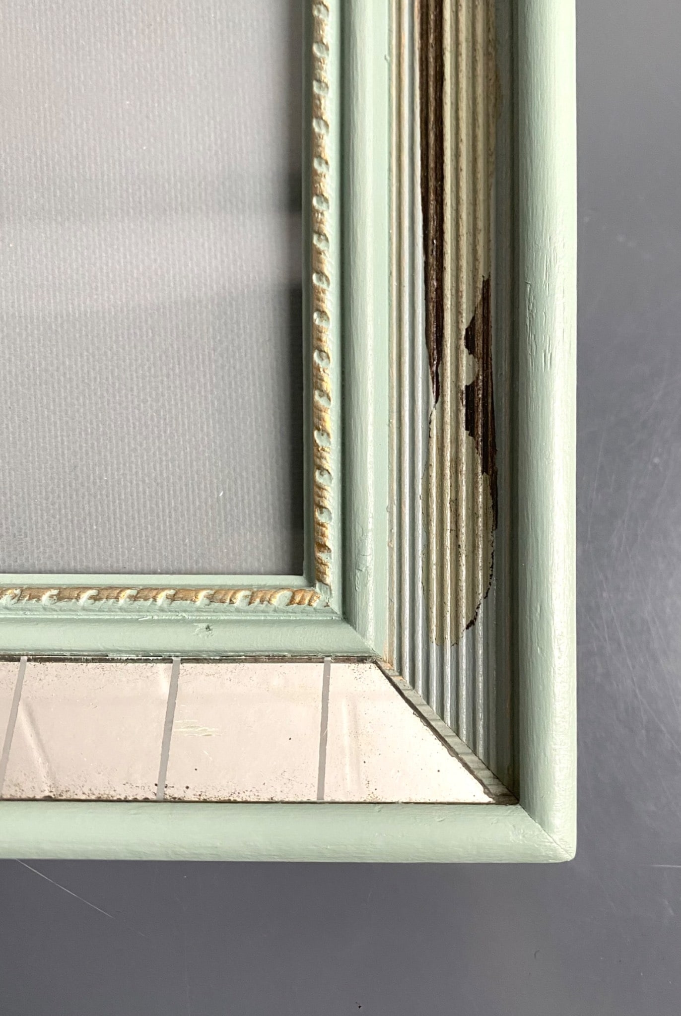 Artwork by Joseph Mallord William Turner, Floral Painting With Mirrored Frame, Made of Oil On Canvas