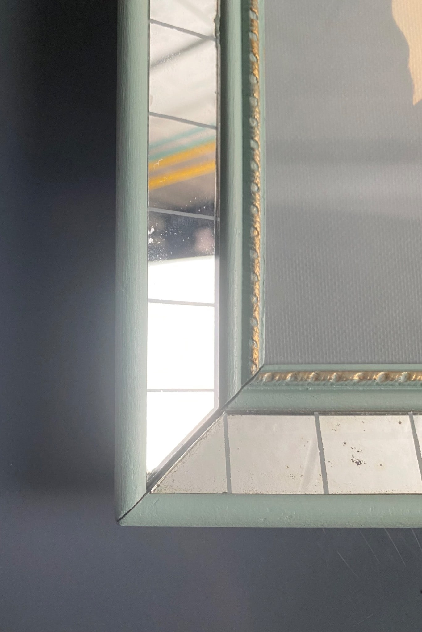 Artwork by Joseph Mallord William Turner, Floral Painting With Mirrored Frame, Made of Oil On Canvas