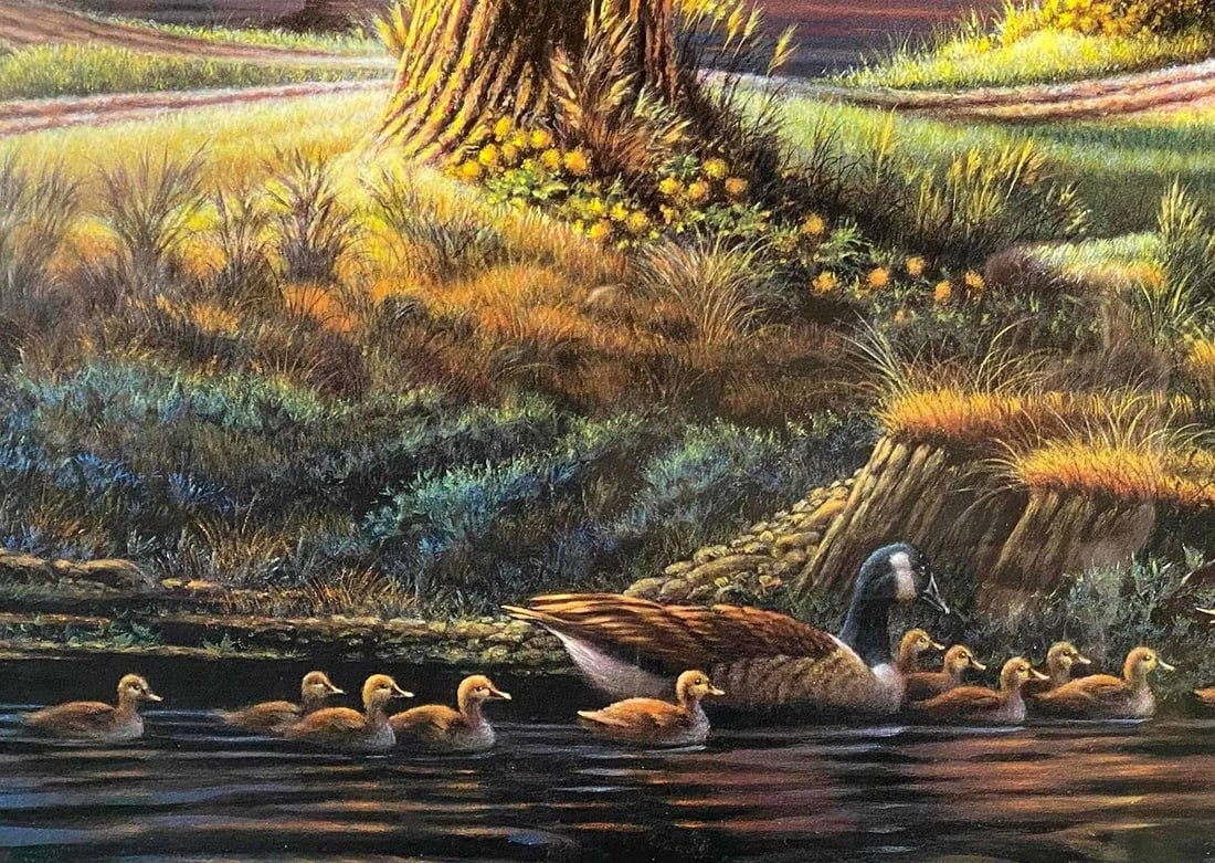 Terry Redlin | Spring on the Greens (2001) | MutualArt