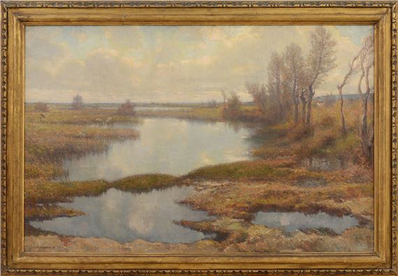 River Landscape - Alberto Cecconi