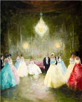 Ball Scene - European School, 20th Century