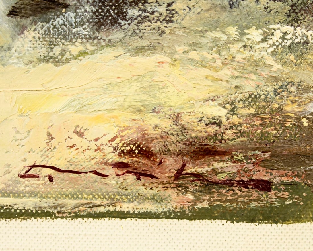 Artwork by European School, 20th Century, Woman Reading Letter, Made of Oil On Canvas