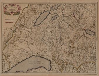 MAP OF SWITZERLAND - Willem Blaeu