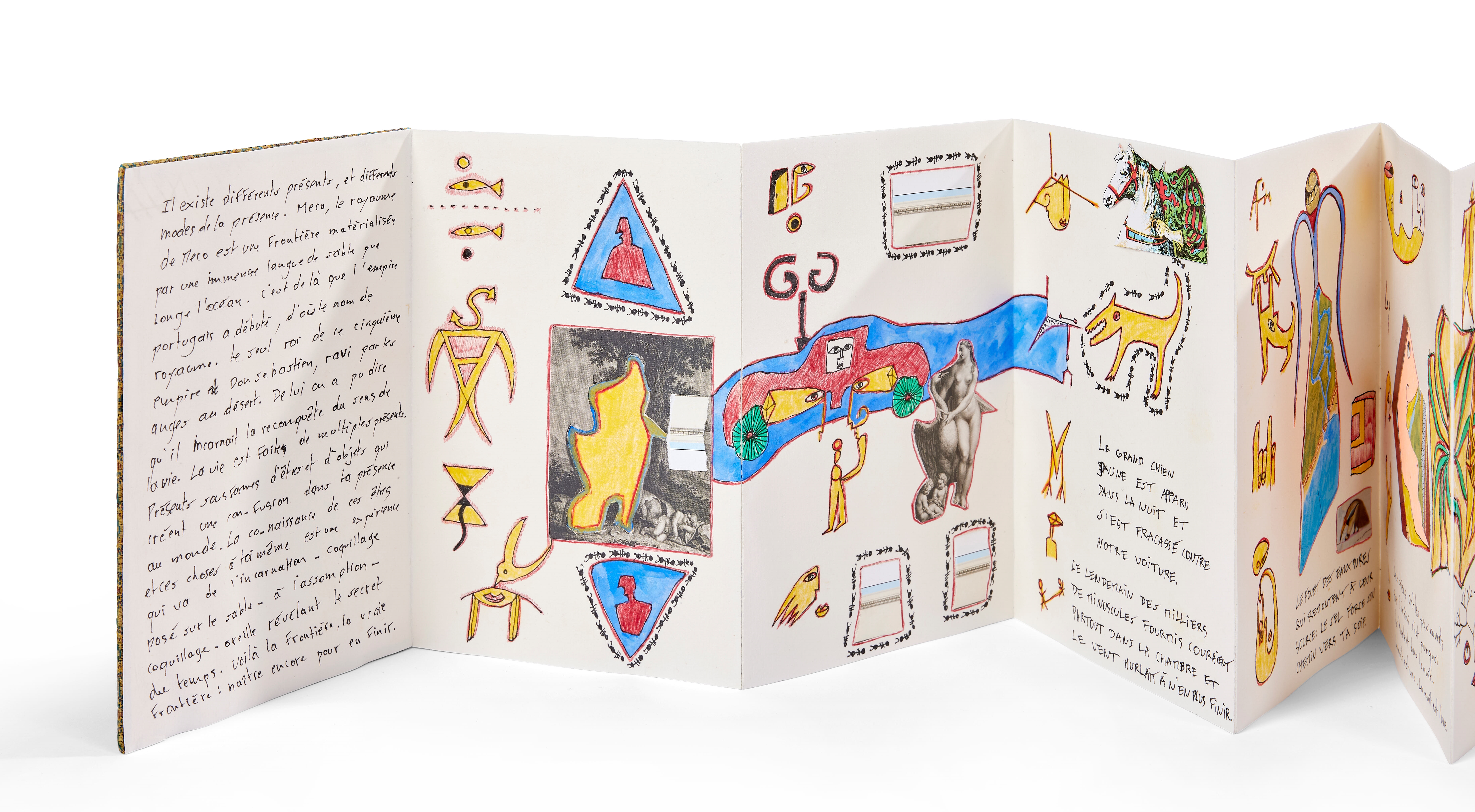 Artwork by Marcel Miracle, Les Ãªtres de Meco, Made of Mixed Media On Paper