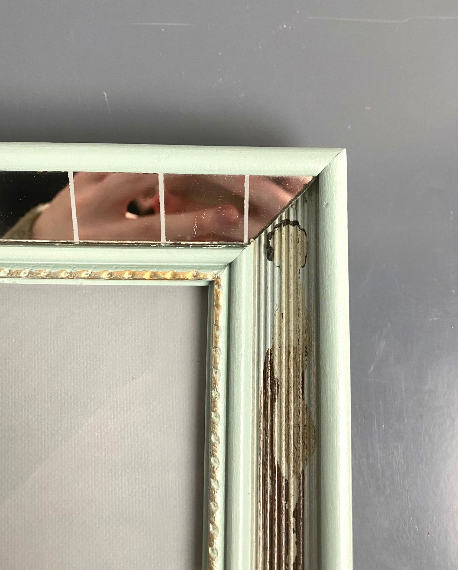 Artwork by Joseph Mallord William Turner, Floral Painting With Mirrored Frame, Made of Oil On Canvas