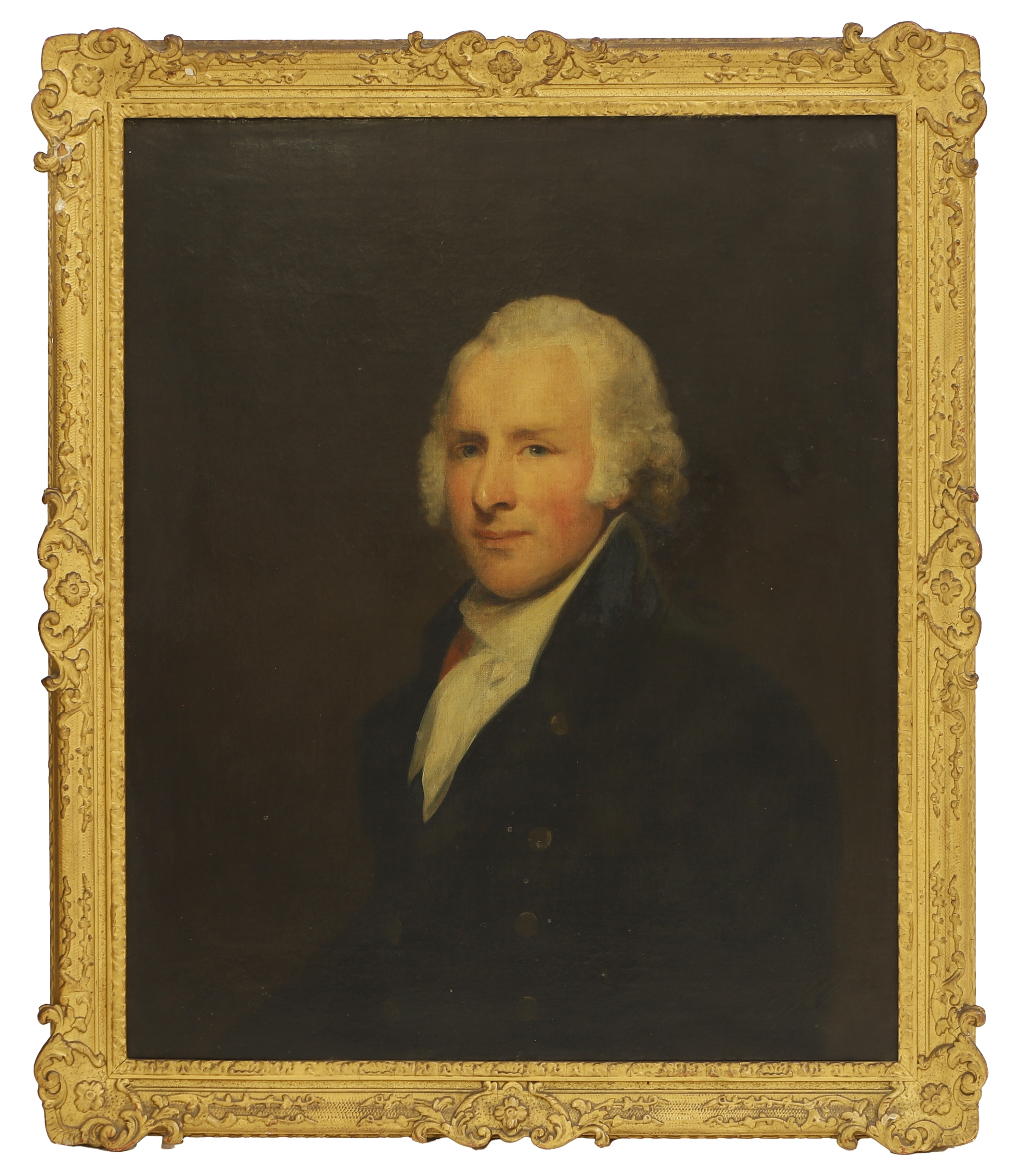 Lemuel Francis Abbott Portrait Of A Gentleman Half length In A 