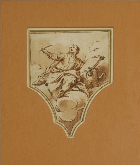 Saint John the Evangelist - Italian School, 18th Century