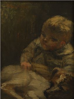 Portrait of Nora, the artist's youngest daughter