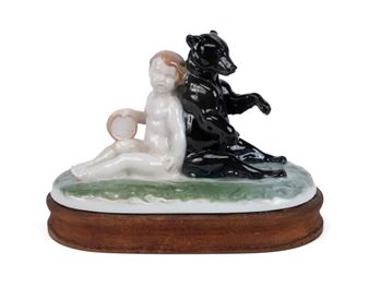 ROSENTHAL FIGURE GROUP - Ferdinand Liebermann