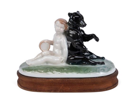 ROSENTHAL FIGURE GROUP - Ferdinand Liebermann