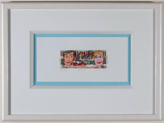 James Rizzi | A Lot of Fun for City Kids (1990) | MutualArt